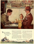 Watches Time Wonderland 1950s Vintage Retro Advert Poster