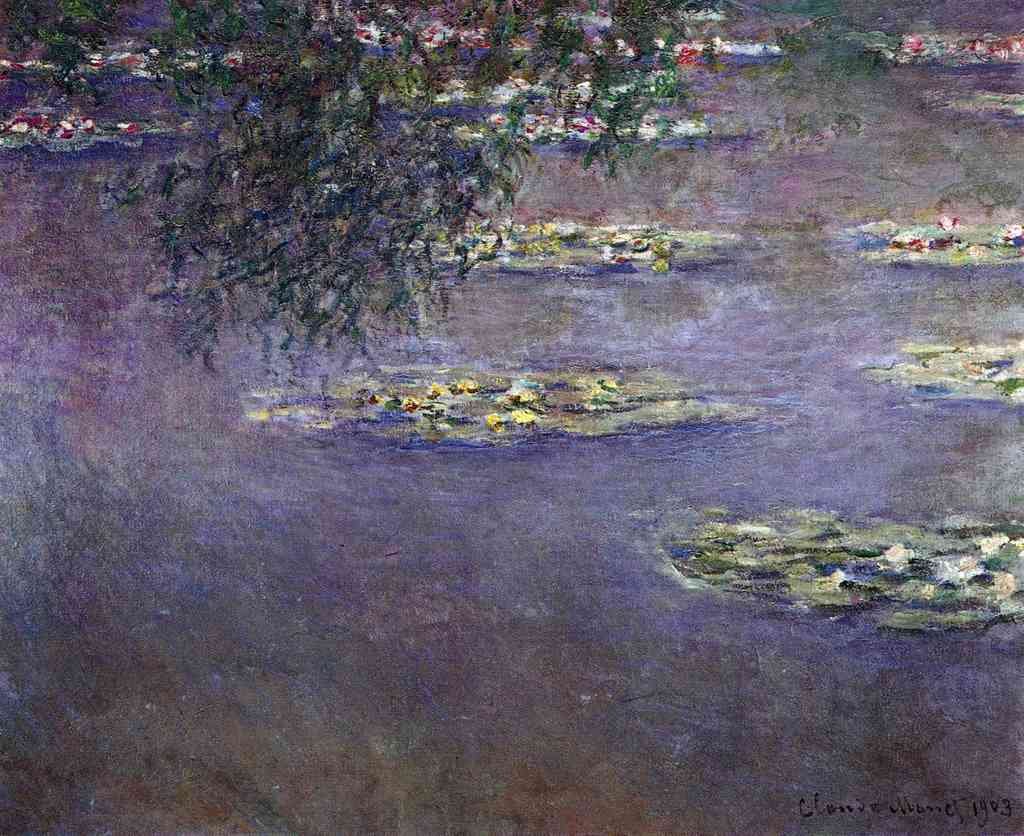 Water Lilies Water Landscape 1 Monet A4 Photo Print