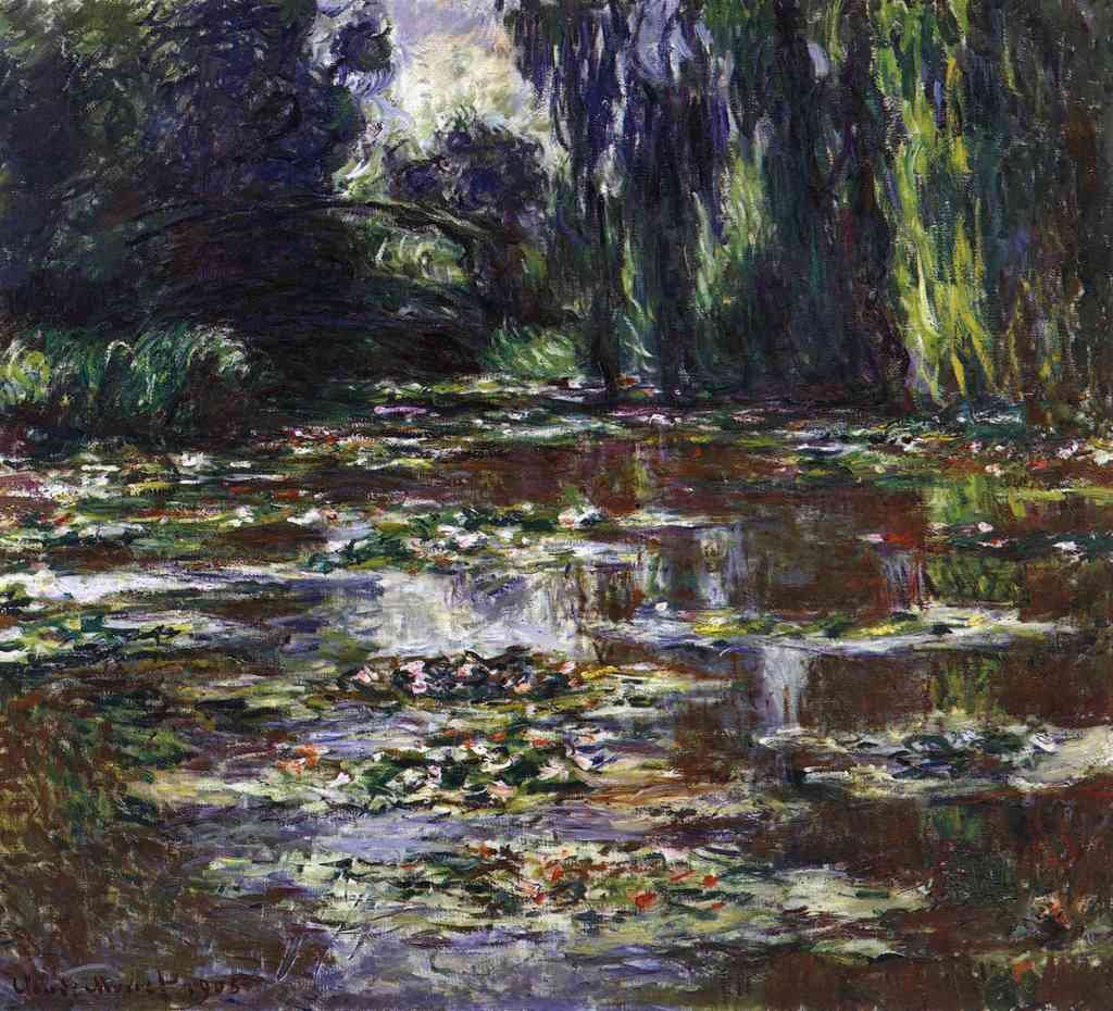 Water Lilies Water Landscape 3 Monet A4 Photo Print