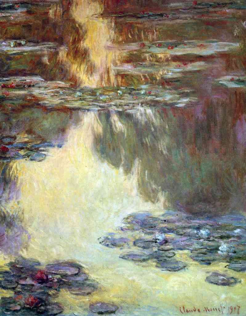 Water Lilies Water Landscape 6 Monet A4 Photo Print