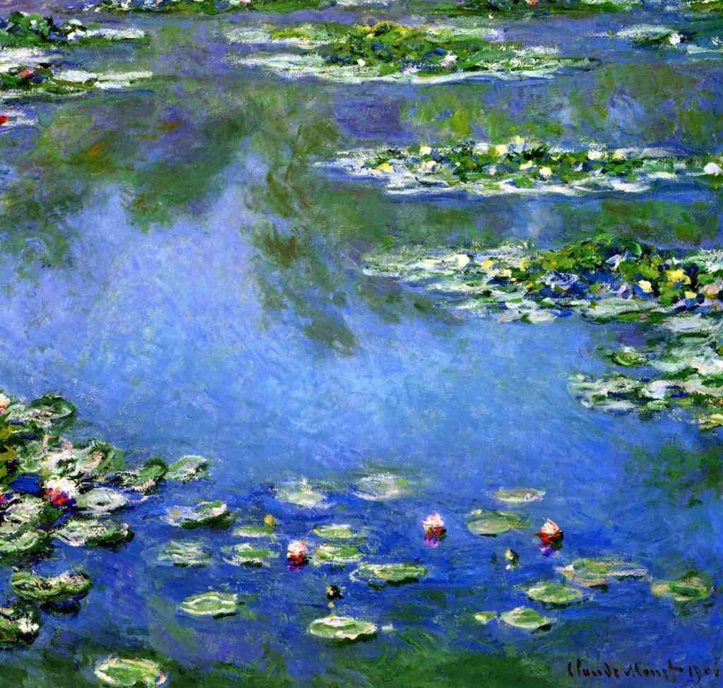 Water Lilies A4 Photo Print