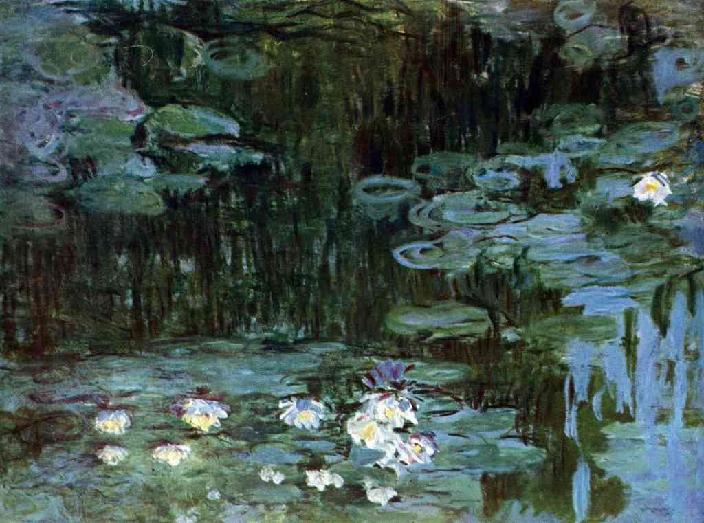 Water Lillies 1 Monet A4 Photo Print