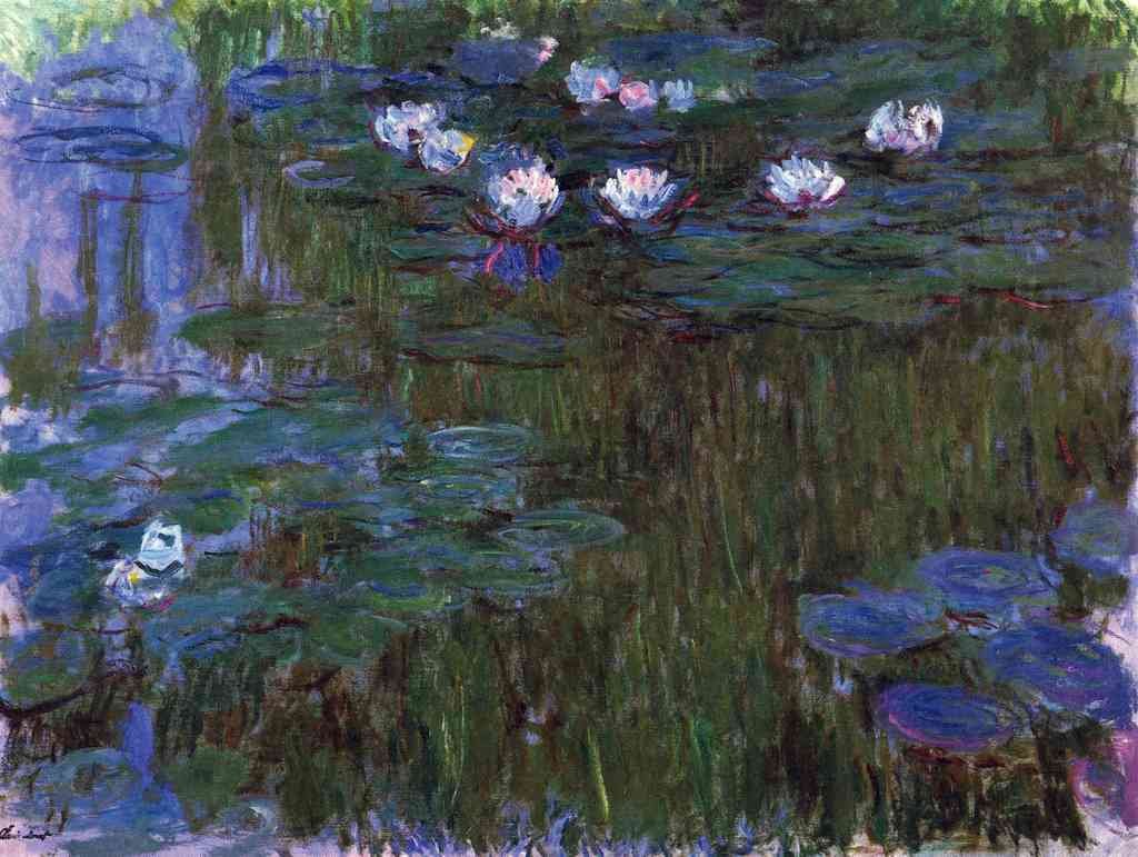 Water Lillies 3 Monet A4 Photo Print