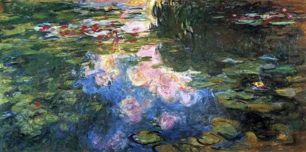 Water Lillies 4 Monet A4 Photo Print
