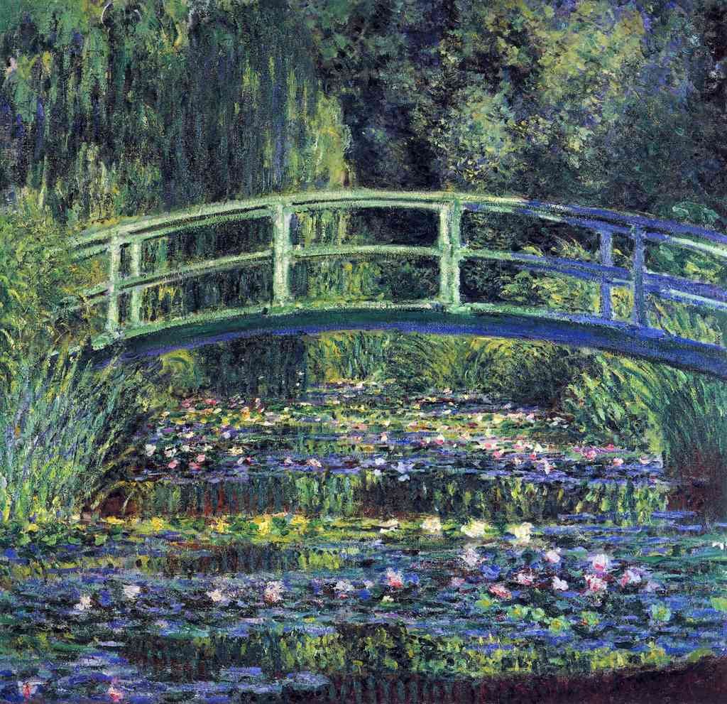 Water Lily Pond 2 Monet A4 Photo Print