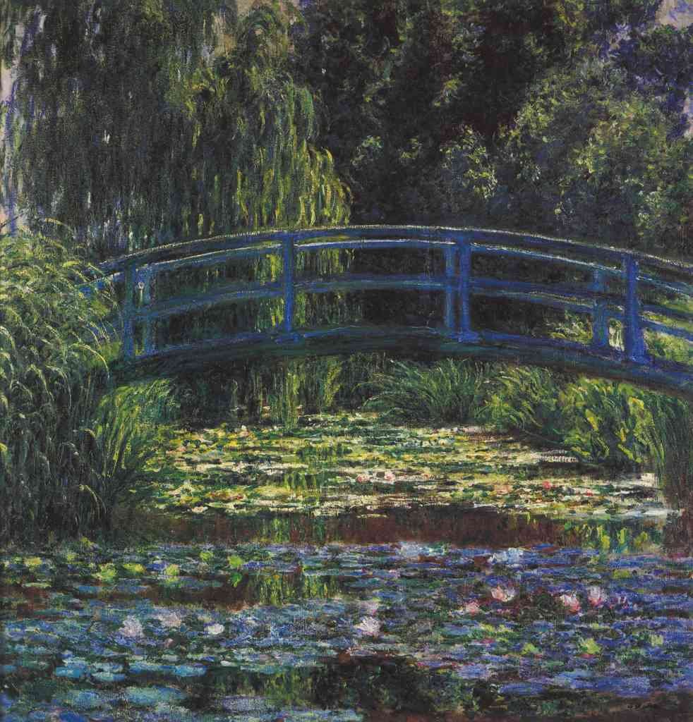 Water Lily Pond 6 Lg Monet A4 Photo Print