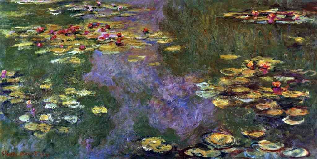 Water Lily Pond Giverny Monet A4 Photo Print
