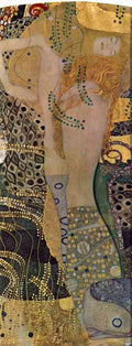 Water Snakes Friends I Klimt A4 Photo Print