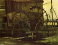 Water Wheels Of Mill At Gennep 1884 A4 Photo Print