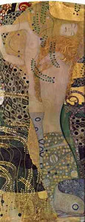 Water snakes friends I by Klimt A4 Photo Print