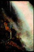 Waterfalls 027024 Waterfall Close Up A4 Limited Edition Watercolour Print