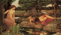 Waterhouse Echo And Narcissus Big A4 Photo Print