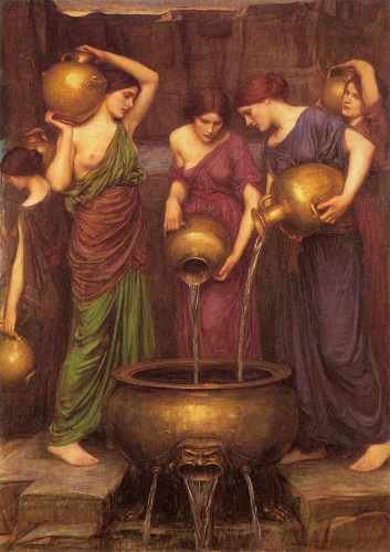 Waterhouse The Danaides A4 Photo Print