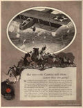 Waterloo Biplane Camera Vintage Retro Advert Ads A4 Photo Print
