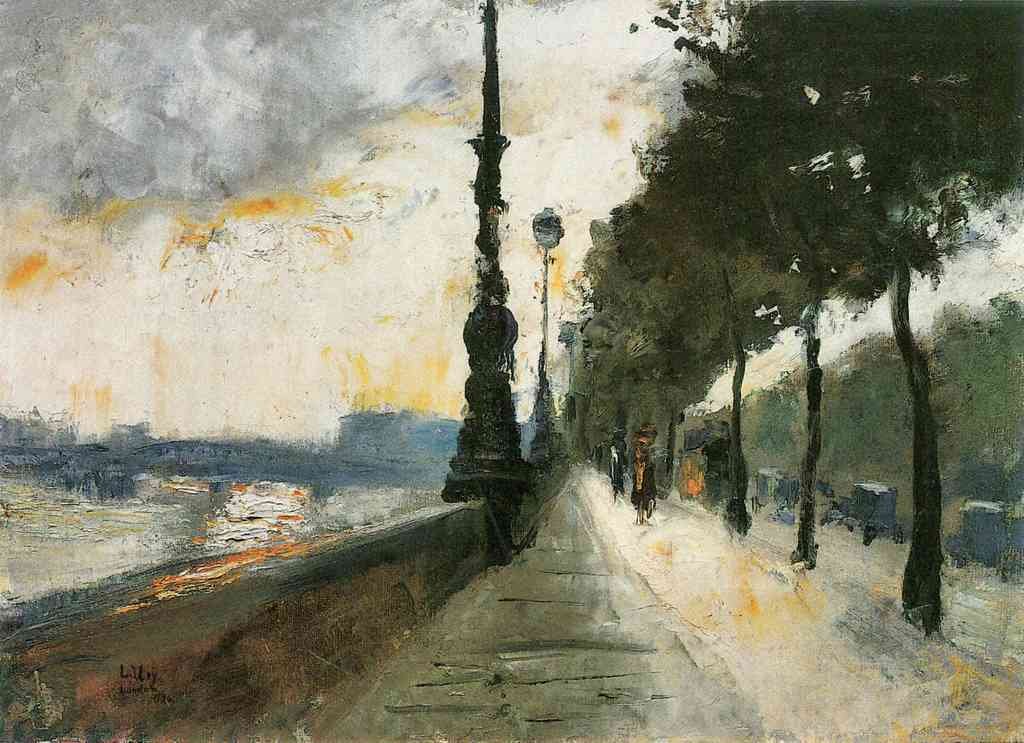Waterloo Bridge In The Sun Lesser Ury Impressionism European A4 Photo Print