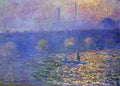 Waterloo Bridge Monet A4 Photo Print