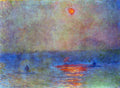 Waterloo Bridge The Sun In The Fog Monet A4 Photo Print