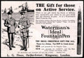 Waterman Ideal Pen World War 2 ii 1 Vintage Retro Advert