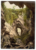 Watermouth caves Ilfracombe Vintage A4 Photo Print
