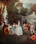 Watteau Antoine 1684 1721 Fete Champetre Watteau 1910 A4 Photo Print