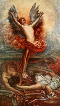 Watts George 1817 1904 Watts 1910 Love Triumphant A4 Photo Print