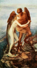 Watts George 1817 1904 Watts 1910 Love and Life A4 Photo Print