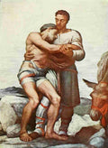 Watts George 1817 1904 Watts 1910 The Good Samaritan A4 Photo Print