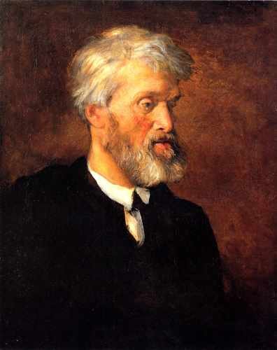 Watts George Frederick Portrait Of Thomas Carlyle A4 Photo Print