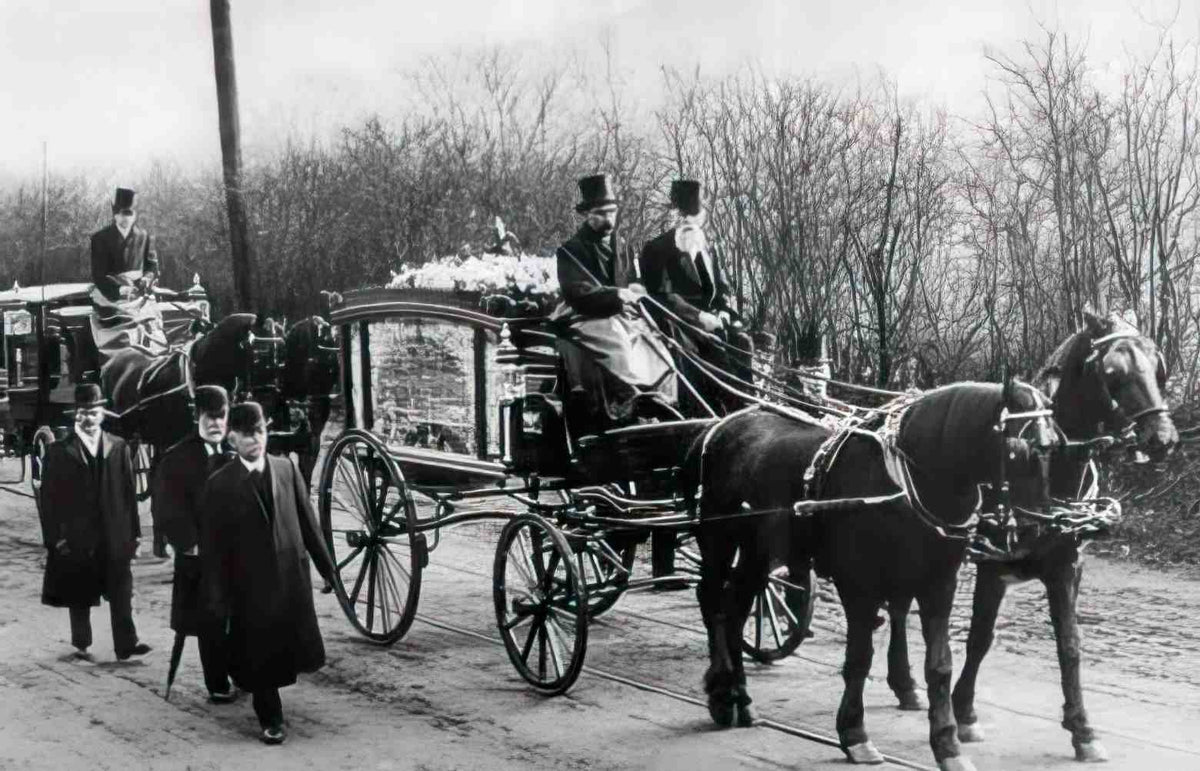 Wattstown Disaster Funeral 1905 Vintage A4 Photo Print