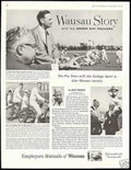 Wausau Packers News Vintage Retro Advert Ads A4 Photo Print