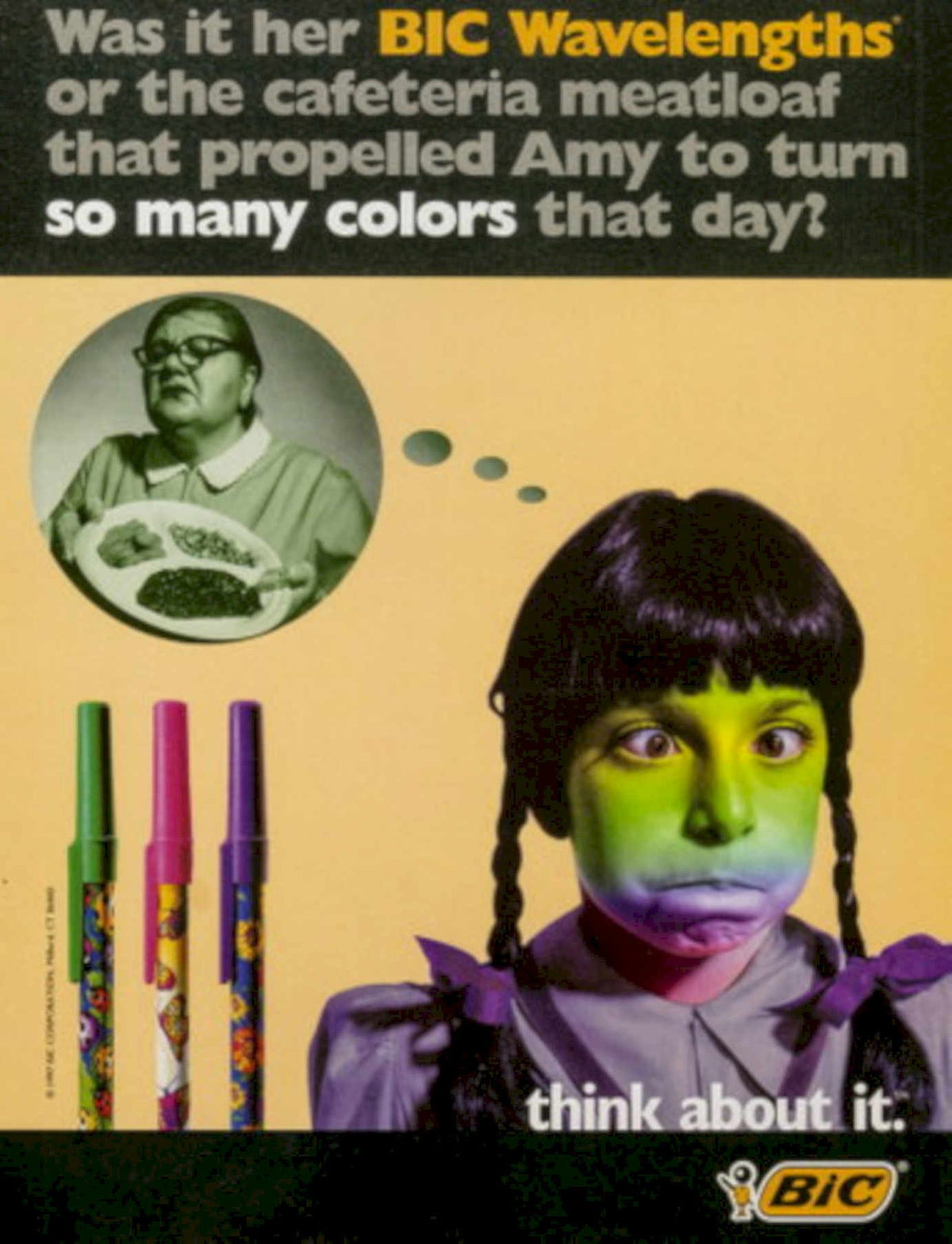 Wavelengths Meatloaf Amy 1990s Vintage Retro Advert