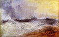 Waves Breaking Against The Wind Joseph Mallord Turner A4 Photo Print