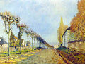 Way Of The Machine At Louveciennes Sisley A4 Photo Print