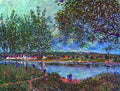 Way of the Old Ferry by Sisley Impressionism A4 Photo Print