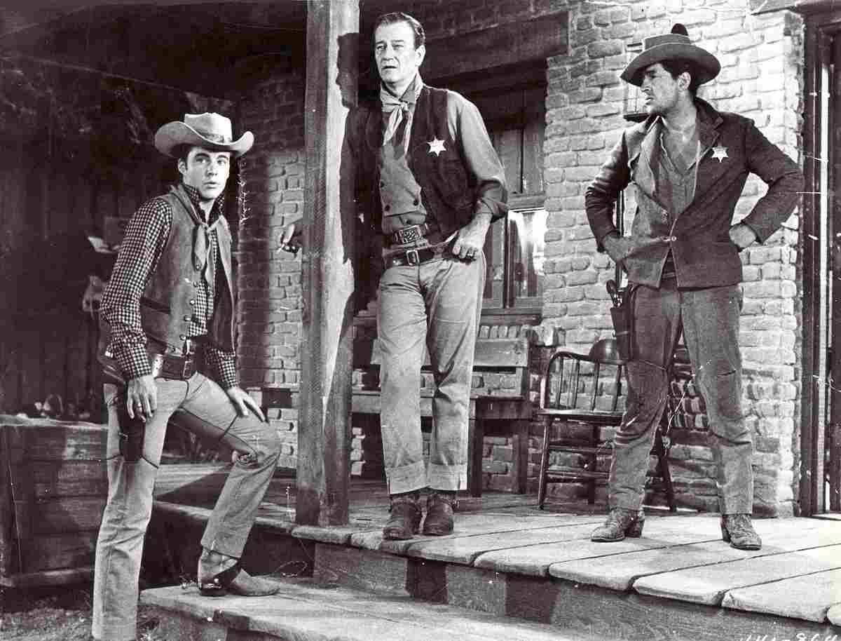 Wayne John Rio Bravo z2 film star poster A4 Photo Print