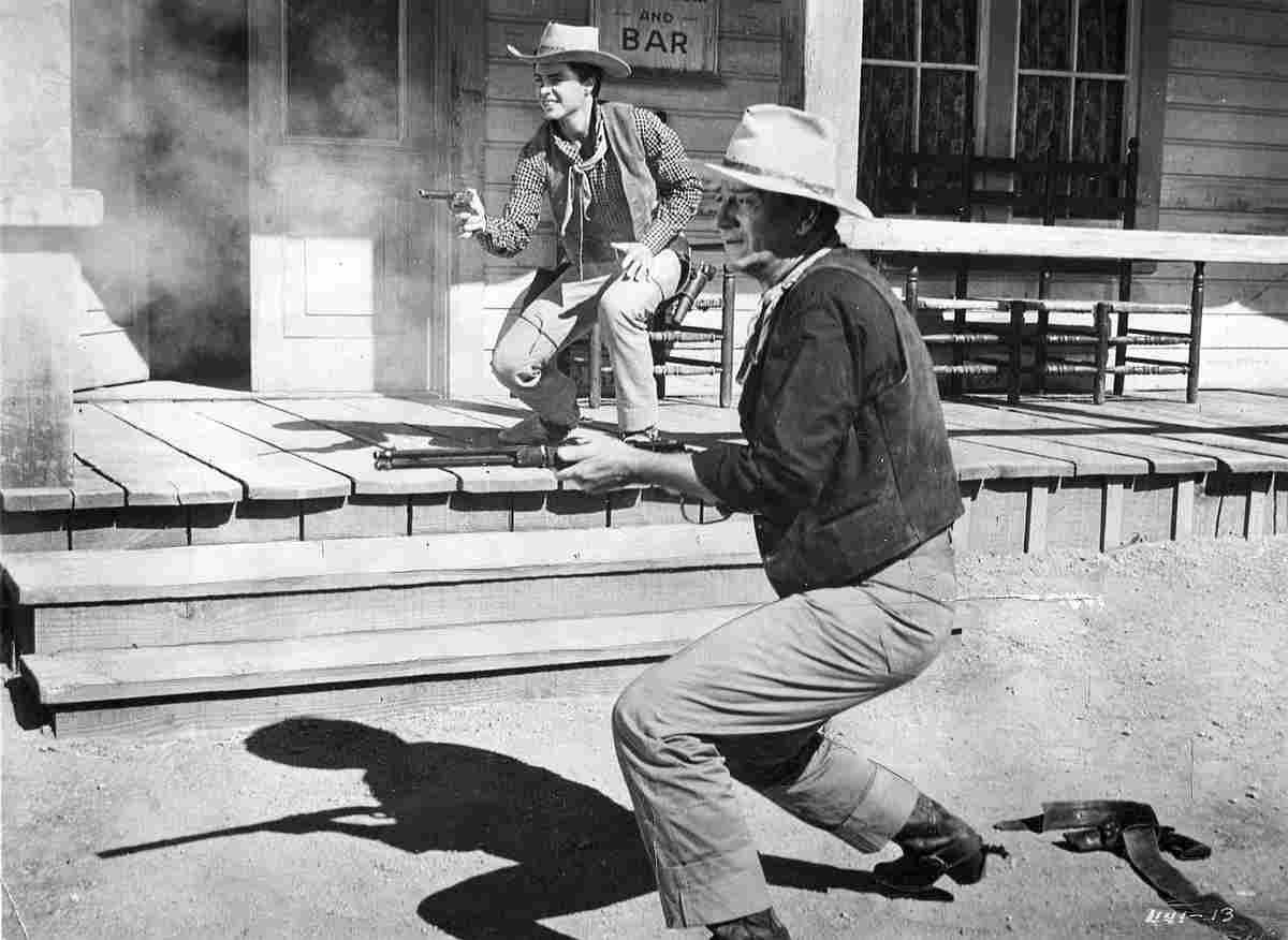 Wayne John Rio Bravo z4 film star poster A4 Photo Print