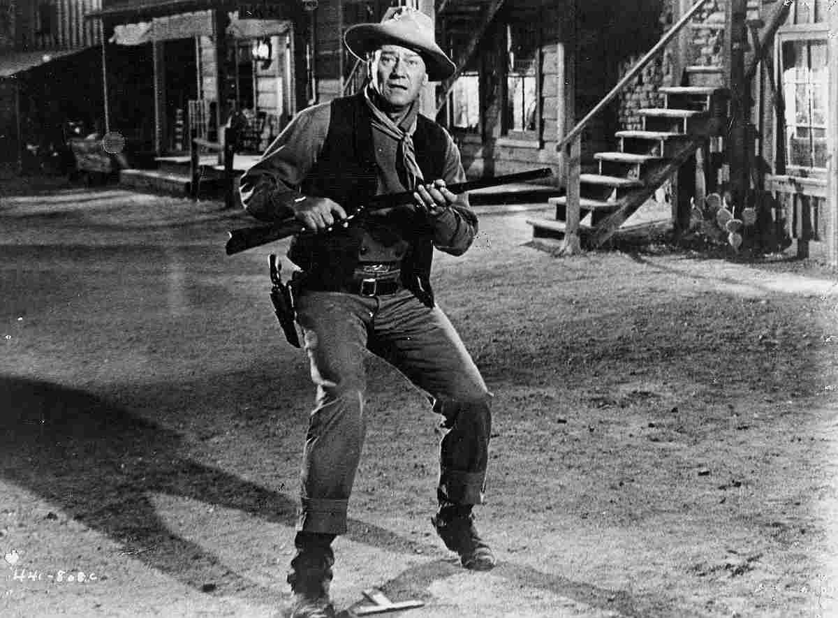 Wayne John Rio Bravo z6 film star poster A4 Photo Print
