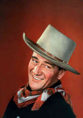 Wayne John Tall in the Saddle 3 A4 Photo Print