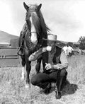 Wayne John Tall in the Saddle 4 film star poster A4 Photo Print