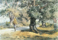 Wayside Inn Mass Hassam Impressionism American A4 Photo Print