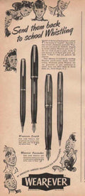 Wea Ever Pens Vintage Retro Advert Ads A4 Photo Print