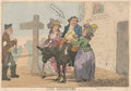 Wealthy Departure Cum GB Cartoon Vintage Retro Advert Poster