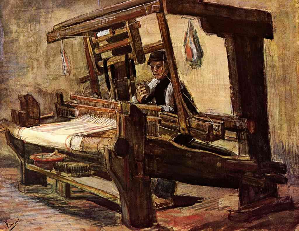 Weaver2 Van Gogh A4 Photo Print