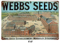 Webbs Seeds Warehouse Vintage Retro Advert Ads A4 Photo Print