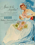 Wedding Cards Vintage 1950s Vintage Retro Advert Poster