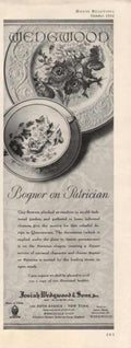 Wedgwood Petrician Plate Vintage Retro Advert Ads A4 Photo Print