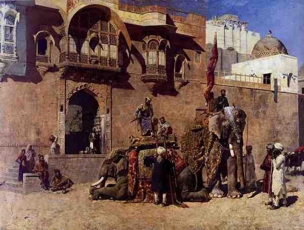 Weeks Edwin A Rajah Of Jodhpur A4 Photo Print