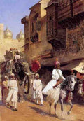 Weeks Edwin Indian Prince And Parade Ceremony A4 Photo Print