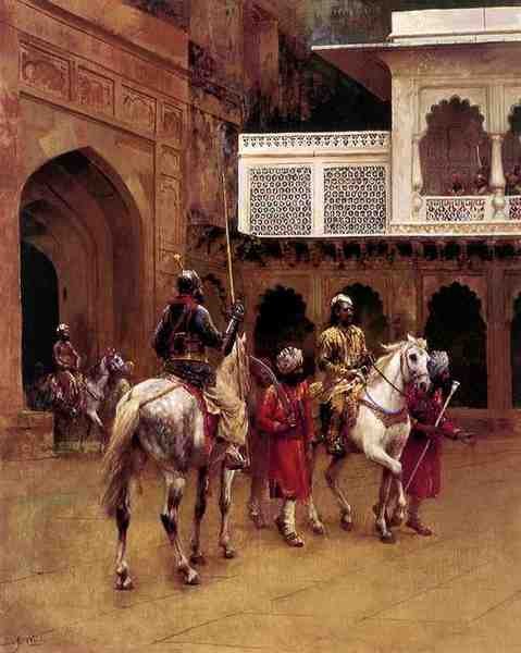Weeks Edwin Indian Prince Palace Of Agra A4 Photo Print