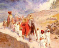 Weeks Edwin Lord An Indian Hunting Party A4 Photo Print